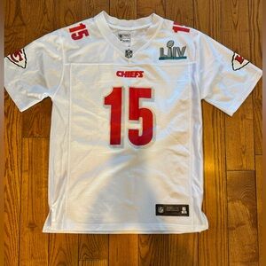 Patrick Mahomes Kansas City Fanatics White NFL Pro Line Jersey, Youth Large